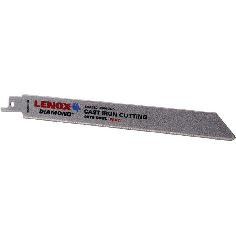 Diamond Reciprocating Saw Blade for Cast Iron - 203 x 19 x 1.0mm - Lenox