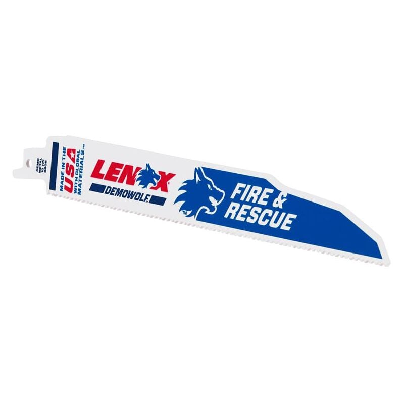 Lenox - DemoWolf Reciprocating Saw Blade 229 x 22 x 1.6mm 10 tpi Pack 25