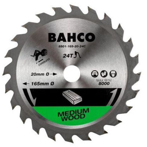 BLADES FOR WOOD CUTTING CORDLESS MACHINES 8501-150-10-24C - BAHCO