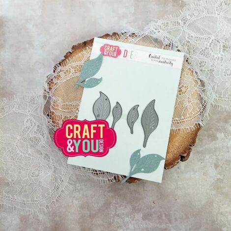 Blätter Stanze • Craft & You Design