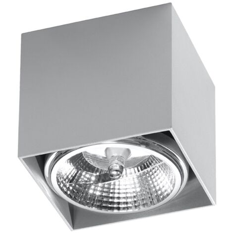 BLAKE gray ceiling lamp