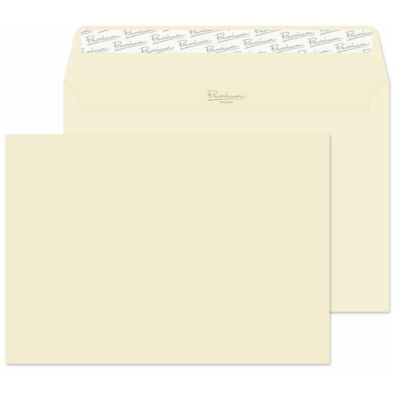 Blake - Pemium Business Wallet Envelope C5 Peel and Seal Plain 120gsm Ceam Wove (p - Colours