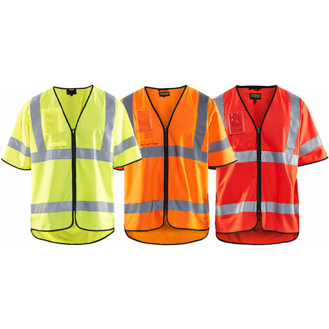 Blaklader 3023 Warnschutz Arbeitsweste - 2XL/3XL - Amarillo