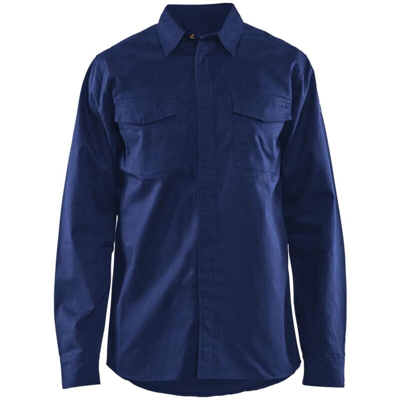 Blakläder - Camicia da uomo ignifuga blu marino