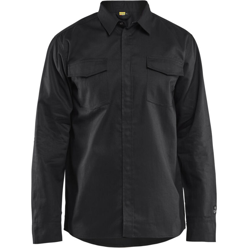 Camicia da lavoro ignifuga 3226 - Nero L