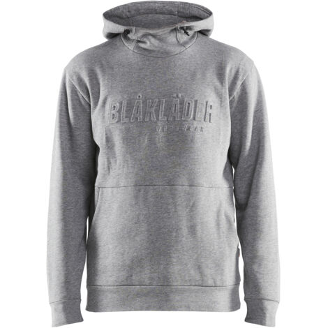 BLAKLADER 3D-Druck Kapuzenpullover T.S - GRAU CHINA - 353011579000-S