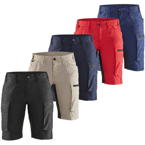 Blaklader 7149 Service Stretch Damen Arbeitsshorts - M - Negro