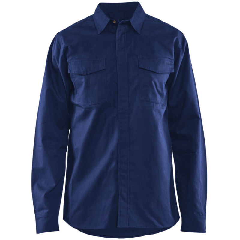 Blakläder Flammschutz-Hemd, marineblau, Unisex-Größe: xl