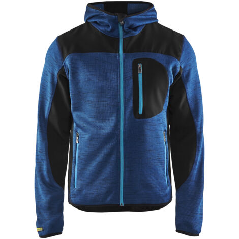 BLAKLADER Giacca in maglia con cappuccio T.4XL - MARINE/MARINE - 493021178889-4XL