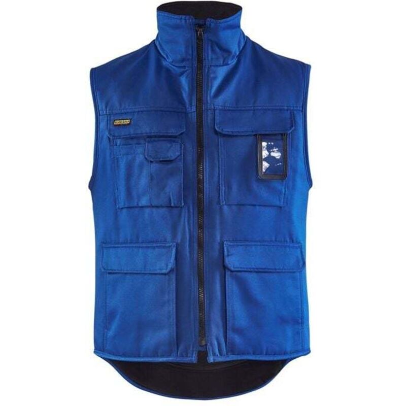Gilet de travail sans manches hiver 3801 - Bleu roi xxl