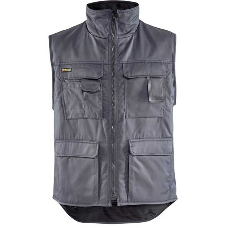 Gilet de travail sans manches hiver 3801 - Gris clair xl