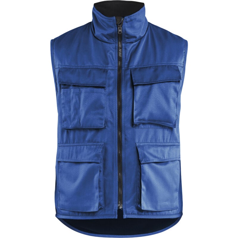 Gilet de travail sans manches hiver 3801 - Bleu roi xl