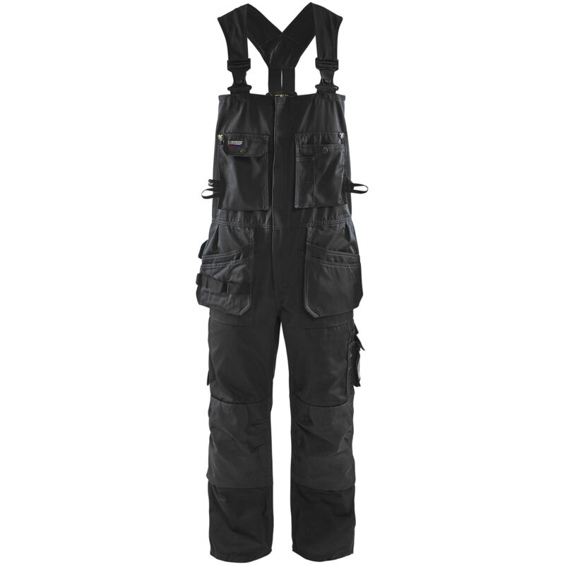 Blaklader Arbeitslatzhose Mit Trägern 2600 - Schwarz 54