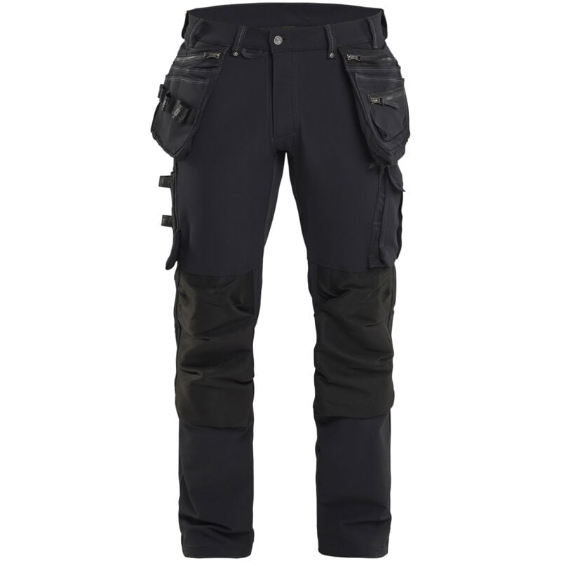 Pantalon de travail X1900 artisan stretch 4D 1998 - Noir l - FR(46) - SE(C52) - Standards