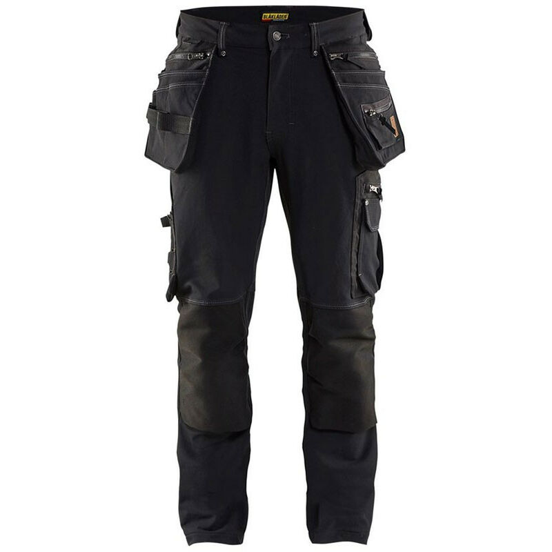 Pantalon stretch 4D poches flottantes X1900 - 19981644 - Noir - 44 - Jambes standards - Blaklader