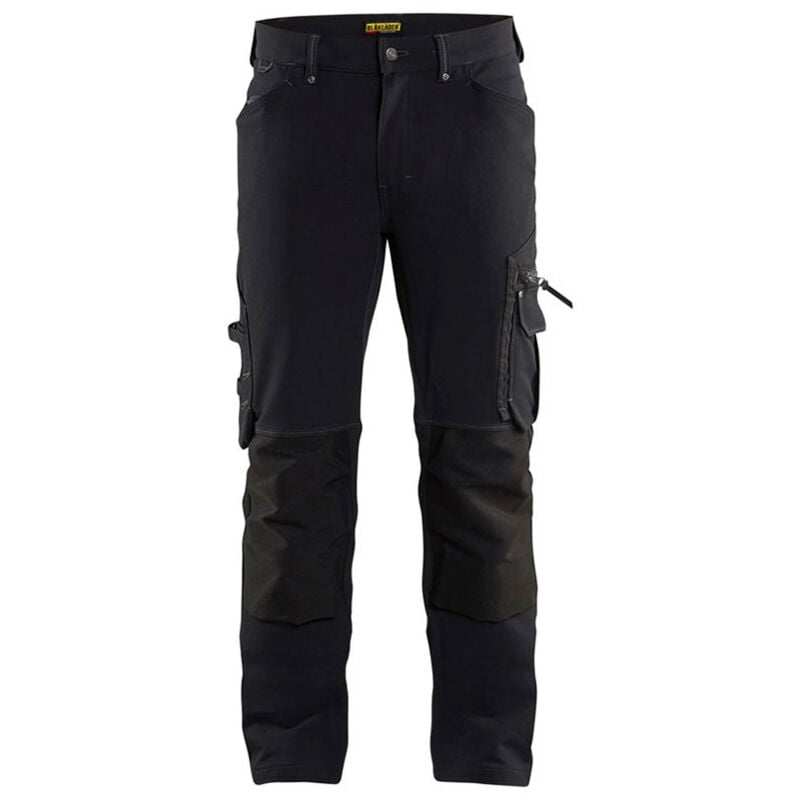 BLAKLADER Pantalon stretch 4D sans poches flottantes X1900 - 19891644 - Noir - 44 - Jambes standards