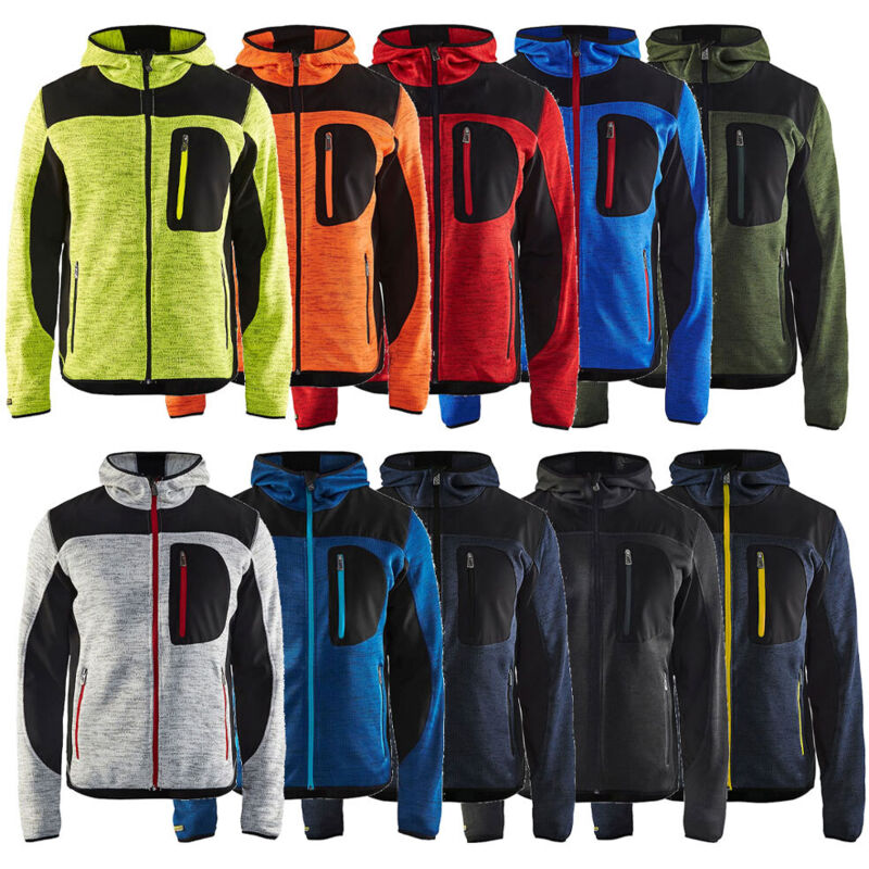 Veste tricotée à capuche - 4930 - Bleu foncé / Bleu foncé - xl - Blaklader