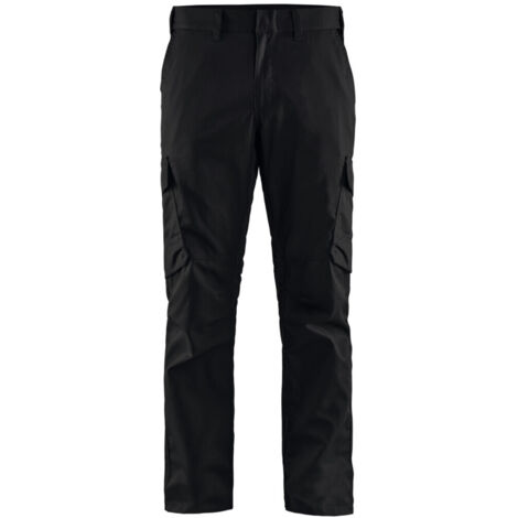 BLAKLÄDER Bundhose Industrie Stretch, schwarz / dunkelgrau, Konfektionsgröße DE: 28
