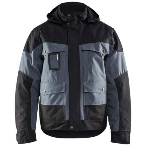 BLAKLÄDER - Giacca invernale grigio / nero