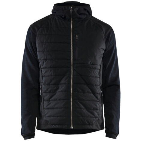 Blakläder Hybrid-Jacke, dunkel marineblau / schwarz, Unisex-Größe: L