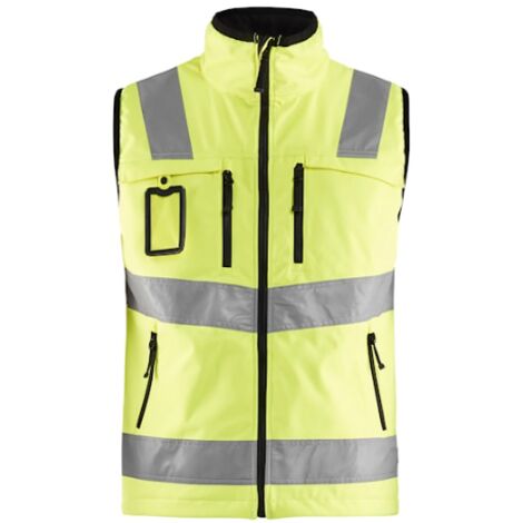 Blakläder Warnschutz-Softshell-Weste, gelb, Unisex-Größe: 2XL