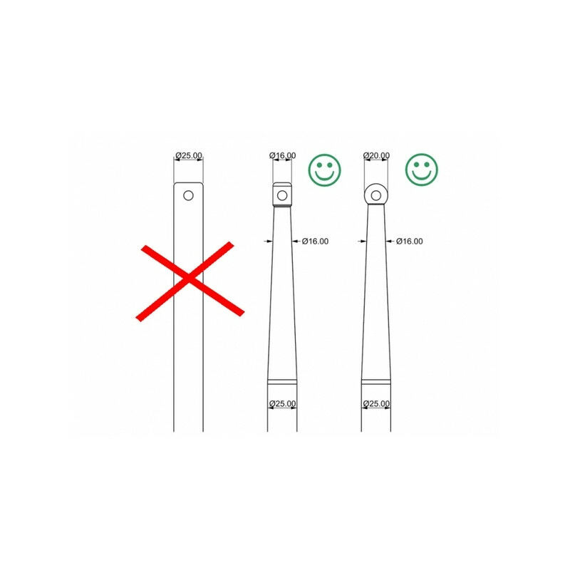 Ocean - Protection de chandelier blanc -