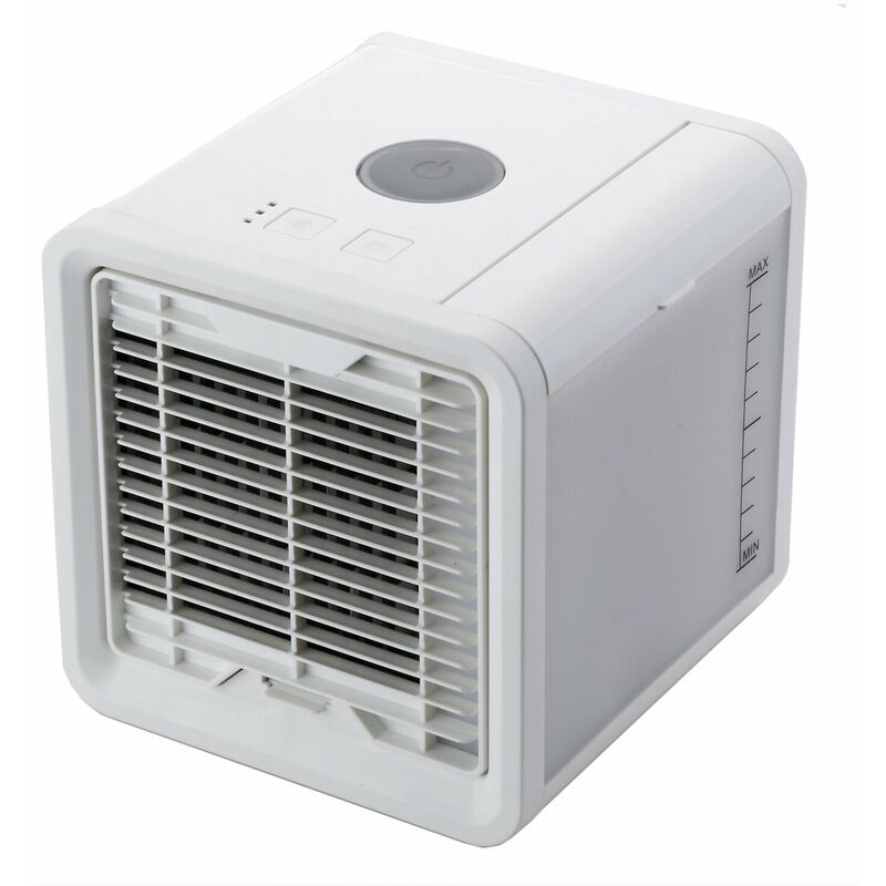 Domair - Aircube : Rafraichisseur d'air portable 12/230 Volts Coloris - Blanc