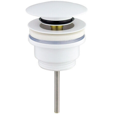 Blanc BONDE DE LAVABO UNIVERSEL