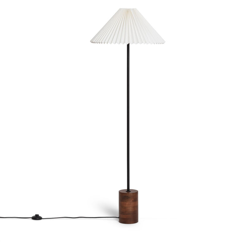 Lampadaire Bois Leonessa Blanc cassé Lampadaire Bois Leonessa Blanc cassé