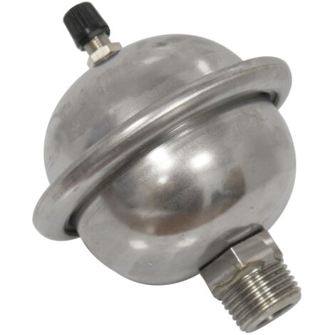 Blanc Habitat – Anti-bélier à membrane Mâle 1/2' (15/21) – Raccord inox pour chauffage central – Protection groupes de sécurité chauffe-eaux