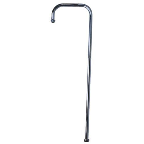 Blanc Habitat – Colonne de douche sans robinetterie en laiton chromé – Hauteur 1,10 m – Diamètre 16 mm – Écrou prisonnier 20/27 – Saillie 250 mm
