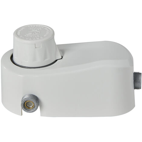 Blanc Habitat – Détendeur gaz propane automatique – Débit 8 kg/h – Pression 2-19,3 bar – Raccord mâle 20x150 – Homologation NF