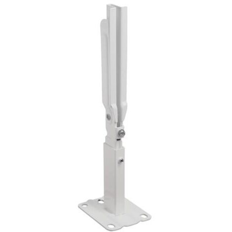 Blanc Habitat – Pied universel pour radiateur acier panneau – Lot de 2 pièces – Blanc RAL 9010 – Support stable et sécurisé pour installation rapide