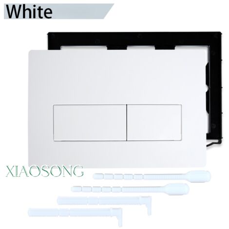 Blanc-Panneau de remplacement pour réservoir encastré Geberit Sigma 115.770, accessoires pour réservoir de salle de bain UP300 UP320 - Non Original-KZQ