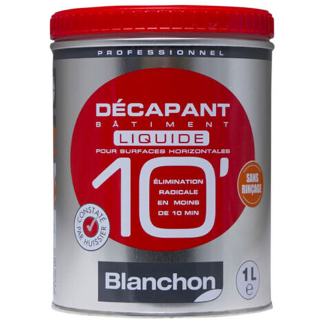 BLANCHON Décapant Bâtiment 10' Liquide 1L