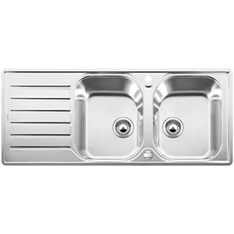 Blanco 519713 Lavello da cucina in acciaio inossidabile, 80 cm Unterschrank