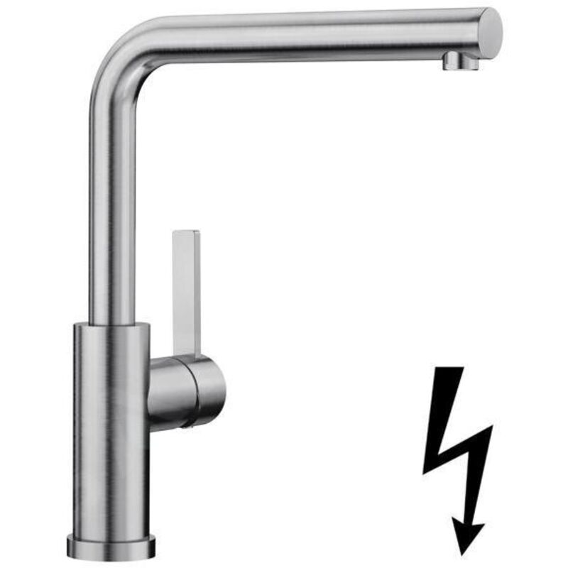 Blanco - Lanora f - Mitigeur d'évier, sous fenêtre, inox brossé 526181