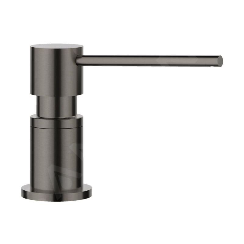 Accessoires - Distributeur de détergent Lato, 300 ml, acier foncé 527743 - Blanco