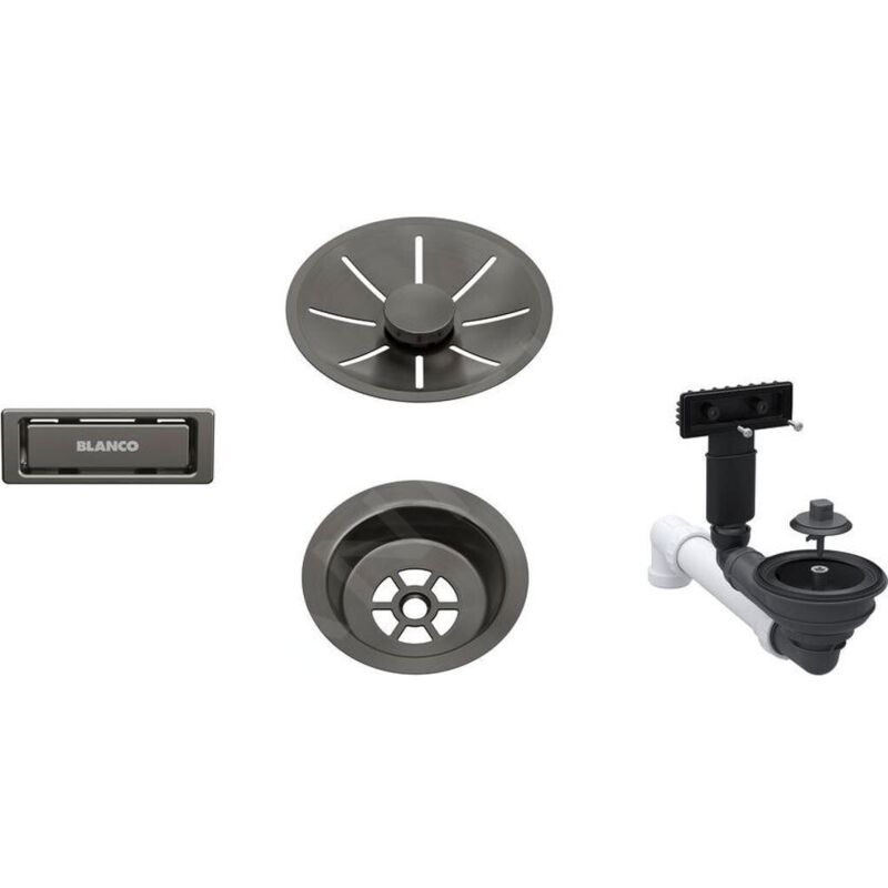 Blanco - Accessoires - Kit de vidage InFino, acier foncé 207424