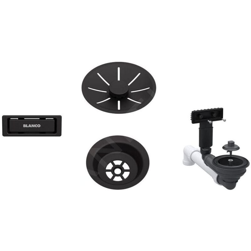 Blanco - Accessoires - Kit de vidage InFino, noir mat 207422