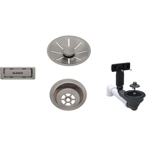 Blanco Accessoires - Kit de vidage InFino, platine 207425