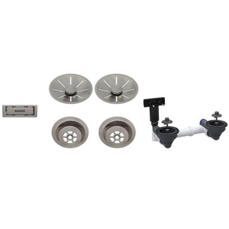 Blanco Accessoires - Kit de vidage InFino, platine 207441