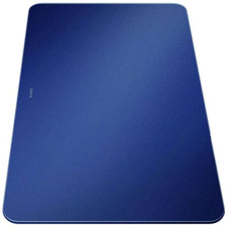 Blanco Accessoires - Schneidebrett 495x280, Glas/Blau 232846