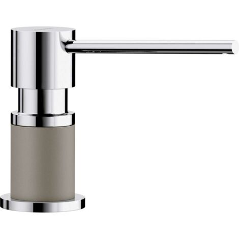 Blanco Accessoires - Spülmittelspender Lato, Tartufo/Chrom 525816