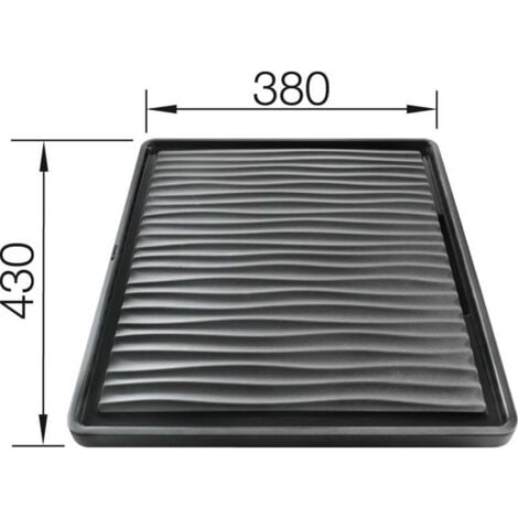 Blanco Accessoires - Tropfschale, Schwarz 230734