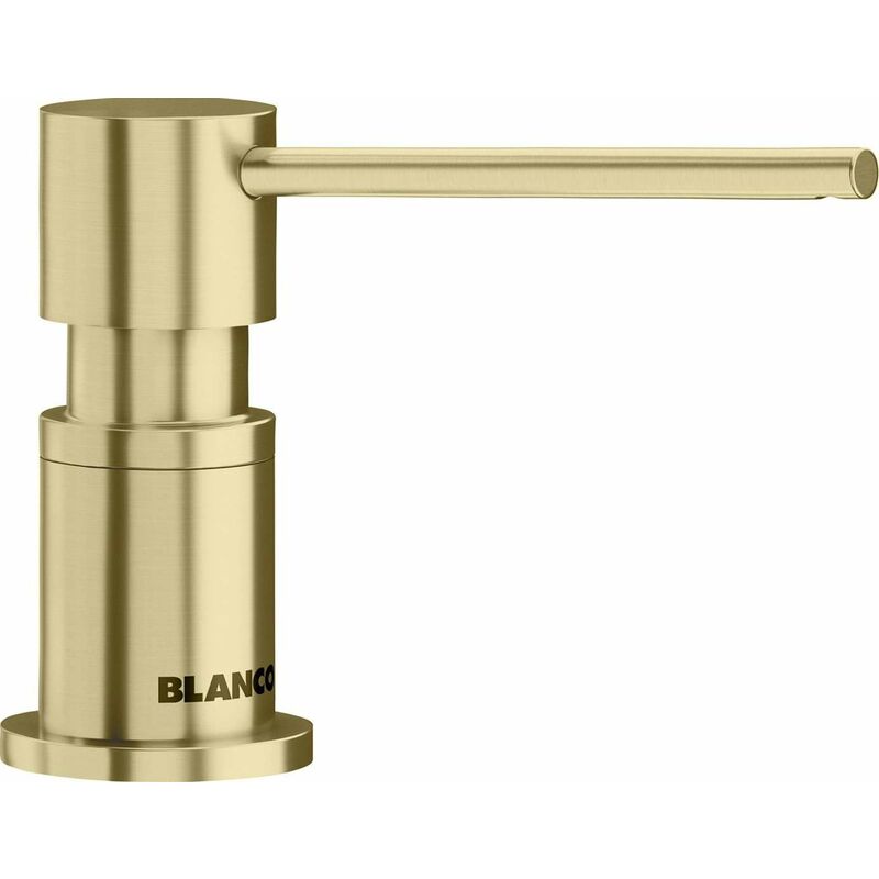 Accessori - Dispenser di detergente Lato, color oro satinato 526699 - Blanco