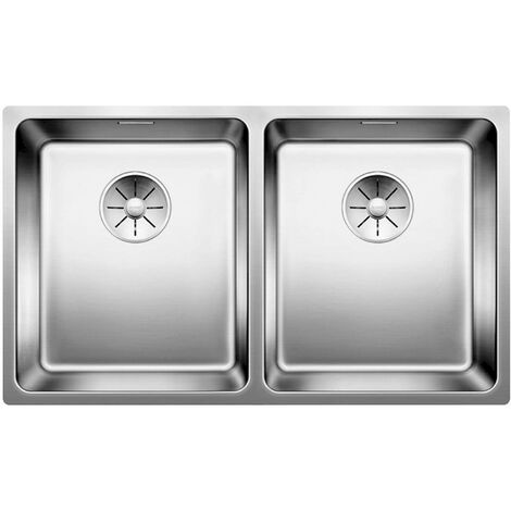 Blanco Andano 340/340 - Edelstahlspüle, 75x44 cm 522983