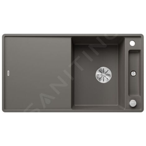 Blanco Axia III 5 - Évier en silgranit 905x500 mm, avec accessoires, InFino, gris 527224