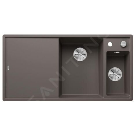 Blanco Axia III 6 - Évier en silgranit 1000x510 mm, avec commande de vidage et accessoires, InFino, gris 527228