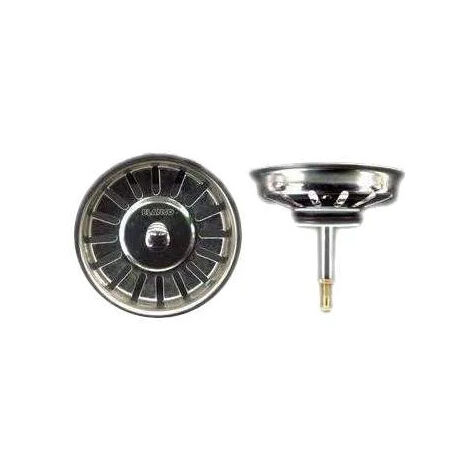 Blanco – Panier amovible inox 80 mm – 16 trous pour drainage fluide – Compatible avec systèmes de vidage standard – Installation facile